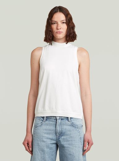 Open Back Knit Tanktop